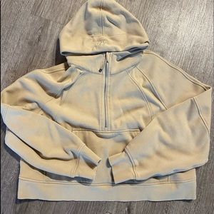 Lululemon scuba 1/2 zip color trench